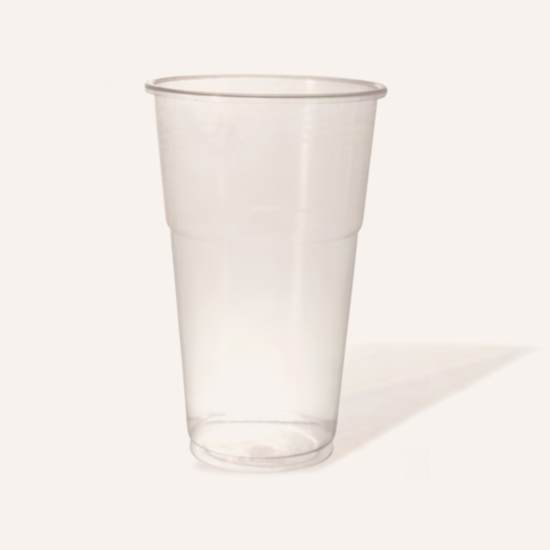 Half Pint Plastic Cups for Cold Beverages - Fully Recycleable, Environmentally Friendly (50) Half Pint Plastic Cups for Cold Beverages - Fully Recycleable, Environmentally Friendly (50)