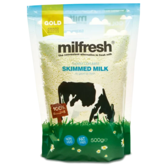 Milk for vending machines Milfresh Gold skimmed milk Granules 100% (500g) Milk for vending machines Milfresh Gold skimmed milk Granules 100% (500g)