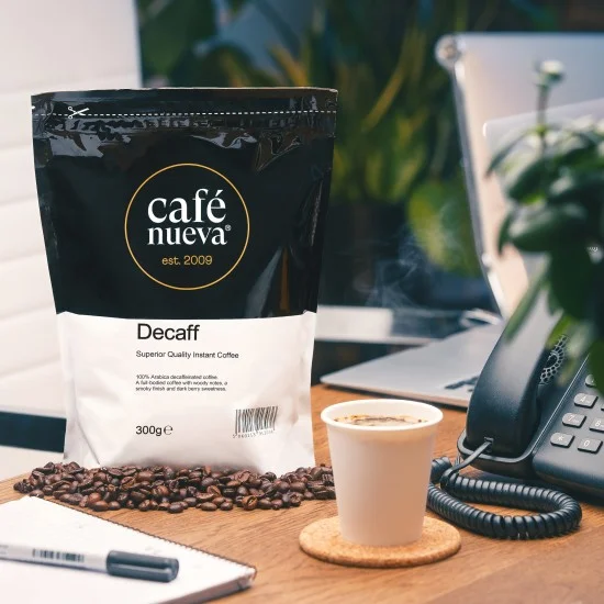 Aimia Cafe Nueva Decaf Superior Quality Decaffeinated Instant Coffee (10 x 300g) - 100% Arabica Aimia Cafe Nueva Decaf Superior Quality Decaffeinated Instant Coffee (10 x 300g) - 100% Arabica