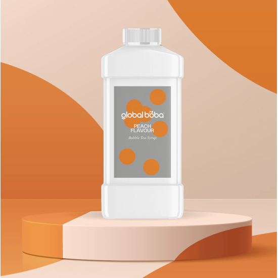 Global Boba Bubble Tea Syrup Peach (2.5kg) Global Boba Bubble Tea Syrup Peach (2.5kg)