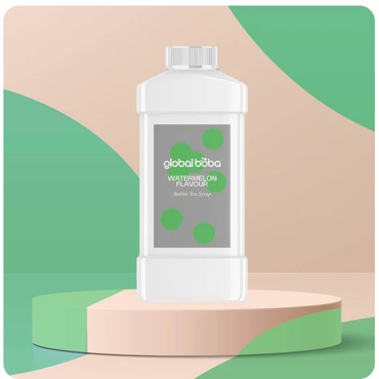 Global Boba Bubble Tea Syrup Watermelon (2.5kg)