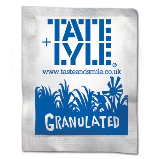Tate & Lyle Granulated Sugar Sachets (2.5kg / 1000 units) - Ideal for hotels Tate & Lyle Granulated Sugar Sachets (2.5kg / 1000 units) - Ideal for hotels