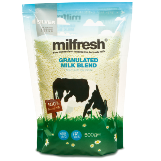 Milfresh Silver 10 x 500g - Granulated milk blend for vending machines