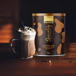 Milfresh Speciality Hot Chocolate Caramelised Chocolate Peanut (6 x 1kg)