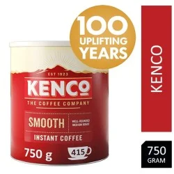 Kenco Smooth Instant Coffee (750g tin) - 415 Cups