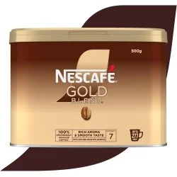 Nescafe Gold Blend Instant Freeze Dried Coffee Granules (500g tin)