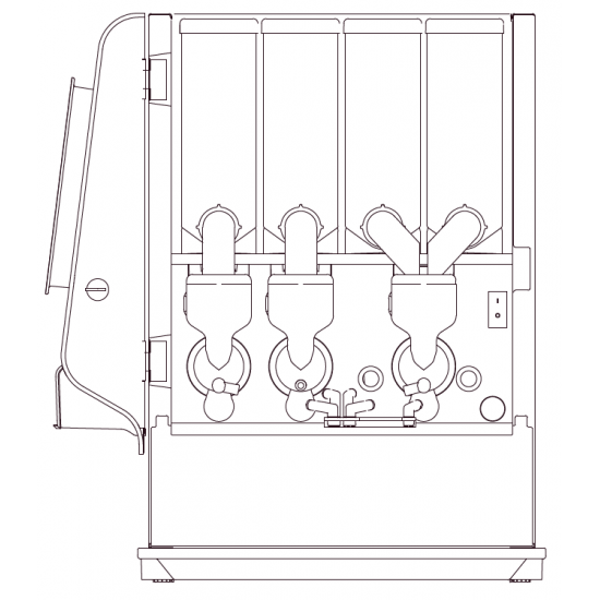 Commercial Coffee Machine Primo Touch 43 (Primo Midi) - Inc. VAT & Delivery Commercial Coffee Machine Primo Touch 43 (Primo Midi) - Inc. VAT & Delivery