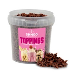 Shmoo toppings Milk Chocolate Curls (300g)