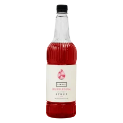 Coffee syrup - IBC Simply Bubblegum Syrup (1LTR) - Vegan, Nut-Free & Halal Certified